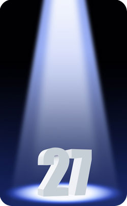 27th year spotlight 27th year spotlight image