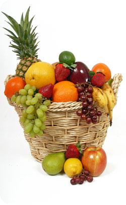 fruit basket 4th year traditional anniversary
