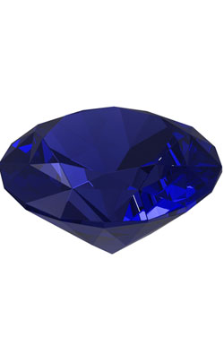 Diamond cut Tanzanite Gemstone
